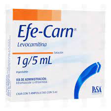 EFE-CARN L-CARNITINA 1GR AMP 5ML X 5